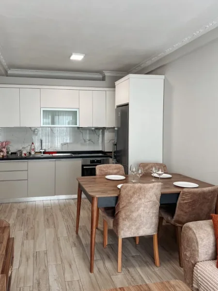 Tirane, jepet me qera apartament 1+1+Ballkon Kati 5, 60 m² 500 € (Rruga 5 Maji)