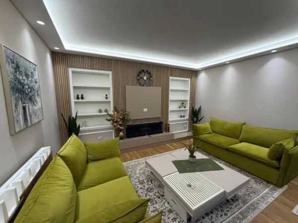Tirane, jepet me qera apartament 1+1 Kati 1, 90000 Leke