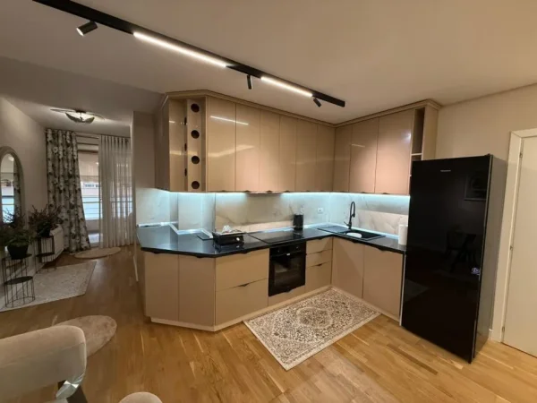 Tirane, jepet me qera apartament 1+1 Kati 1, 90000 Leke