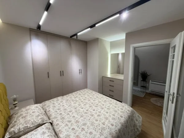 Tirane, jepet me qera apartament 1+1 Kati 1, 90000 Leke