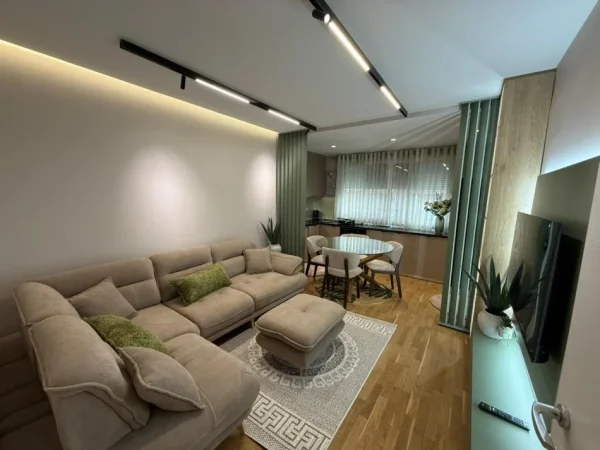 Tirane, jepet me qera apartament 1+1 Kati 1, 85000 Leke