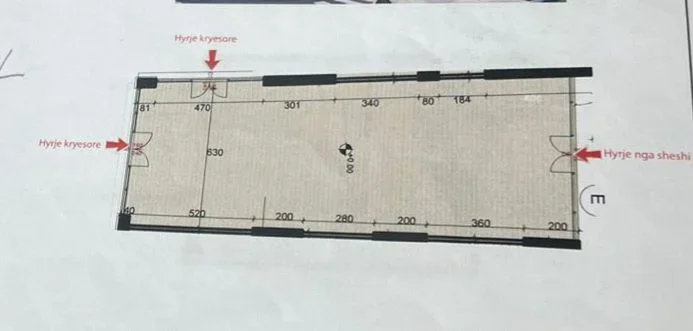 Tirane, shitet ambjent biznesi Kati 0, 128 m² 340.000 € (Porcelan)