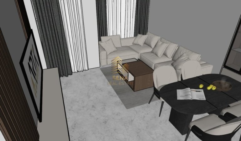 Tirane, jepet me qera apartament 2+1+Ballkon Kati 6, 100 m² 750 € (Rruga Dritan Hoxha, AURA Kompleks)