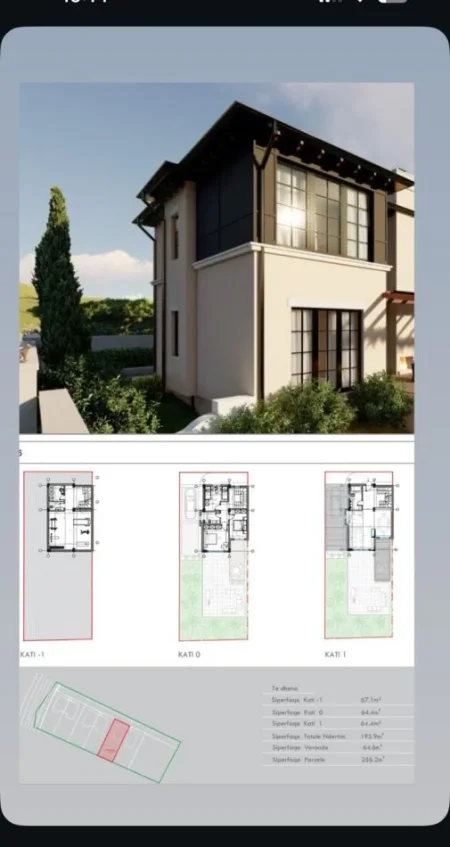 Tirane, shitet Vile 3 Katshe , 256 m² 570.000 € (TEG)