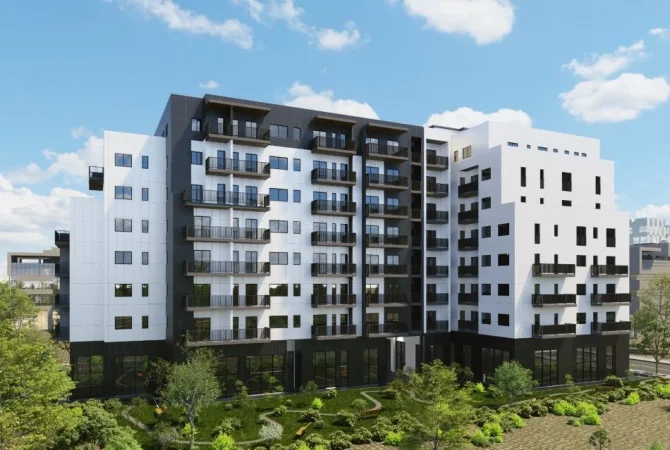 Tirane, shitet apartament 1+1+Ballkon Kati 1, 