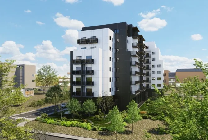 Tirane, shitet apartament 1+1+Ballkon Kati 1, 