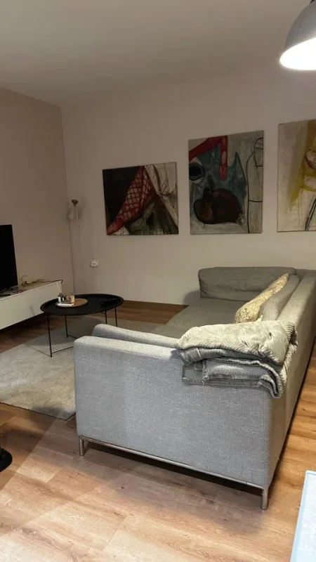 Tirane, jepet me qera apartament 1+1+Ballkon Kati 4, 60 m² 650 € 