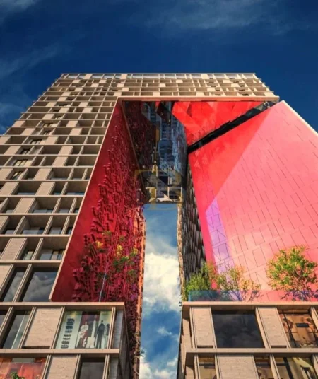 Tirane, shitet apartament 1+1 Kati 8, 81 m² 199.999 €