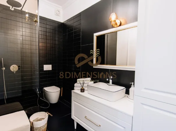 Tirane, jepet me qera apartament 1+1+Ballkon Kati 9, 75 m² 600 € (Astir Vila L)