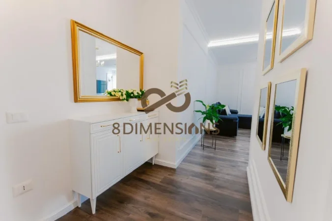 Tirane, jepet me qera apartament 1+1+Ballkon Kati 9, 75 m² 600 € (Astir Vila L)