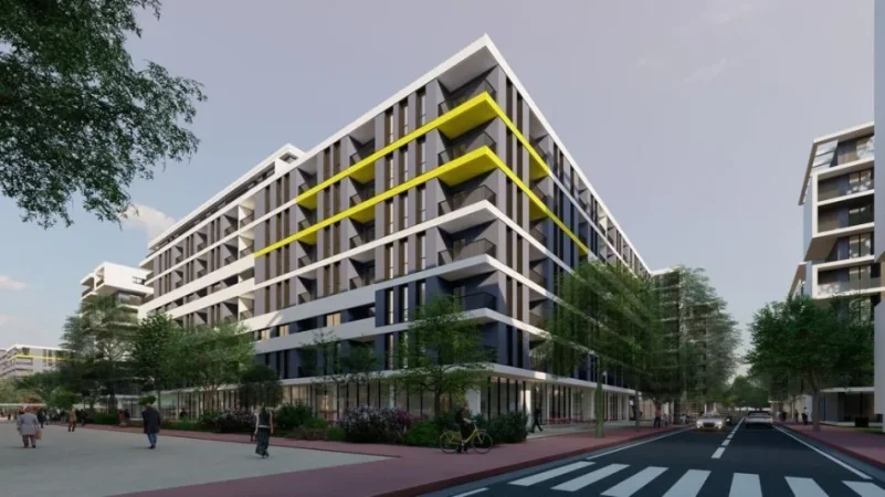 Tirane, shitet apartament 2+1 Kati 3, 105 m² 120.000 € (UNIVERS CITY)