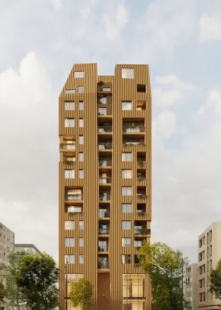 Tirane, shitet apartament 2+1 Kati 13, 173 m² 507.499 € (Rruga Fortuzi)