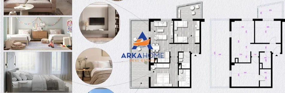 Tirane, shitet apartament 2+1+Ballkon Kati 7, 85 m² 214.985 € 