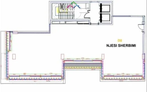 Tirane, jepet me qera zyre Kati 2, 265 m² 9.300 € (Bllok)