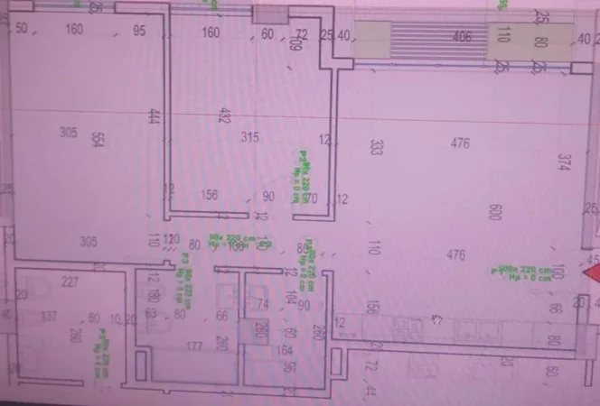 Tirane, shes apartament 2+1 Kati 5, 100 m² 161.000 € (Porcelan)