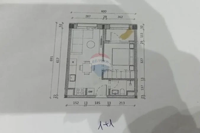 Tirane, shitet apartament , 47 m² 69.000 € (Kompleksi Mangalem, Tiranë)