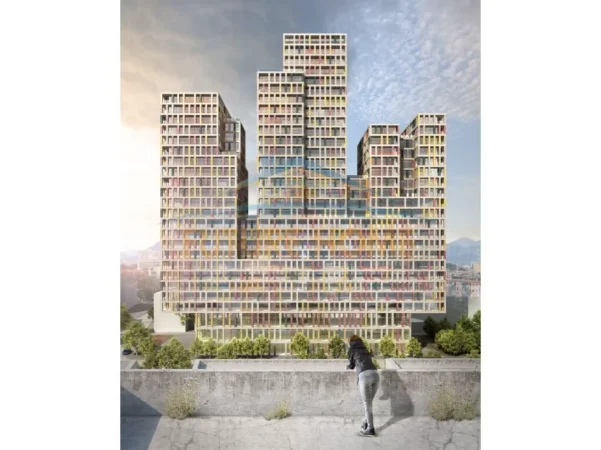 Shitet, Apartament 1+1, "Manhattan Residence", Tiranë