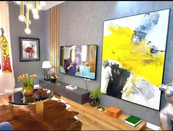 Tirane, jepet me qera apartament 1+1 Kati 6, 77 m² 800 € 