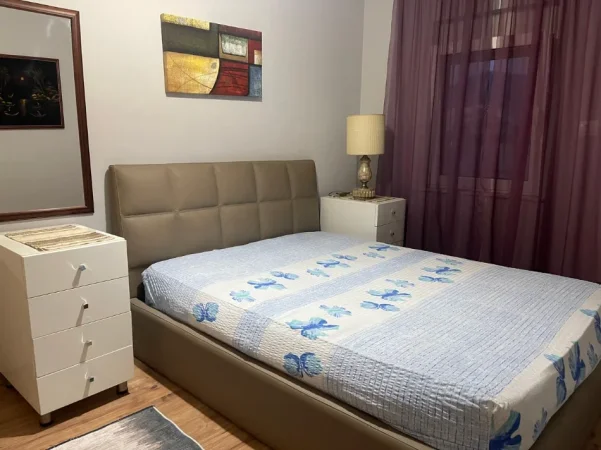 Tirane, jepet me qera apartament 2+1 Kati 5, 60 m² 65000 leke i mobiluar