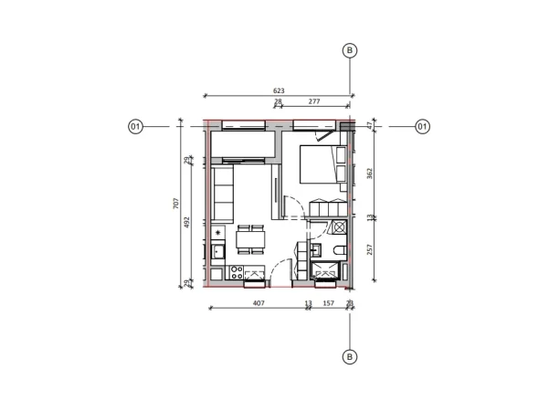 Tirane, shitet apartament 1+1 Kati 2, 53 m² 99.000 € (ALI DEMI TIRANE)