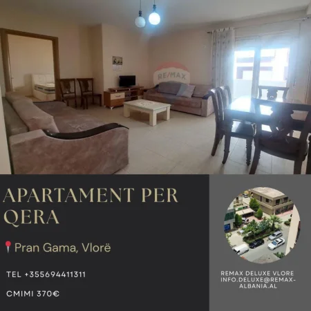 Vlore, jepet me qera apartament 1+1 , 75 m² 370 € (Rr. Hajredin Haxhiraj, Vlorë)