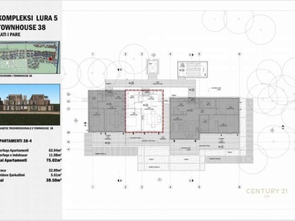 Durres, shitet apartament Kati 2, 75 m² 155.000 Euro (Gjiri i Lalezit Durrës, Albania)