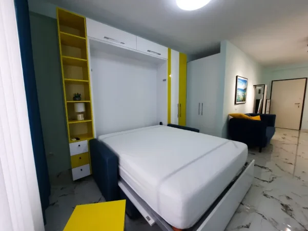 Tirane, jepet me qera garsonier Kati 5, 43 m² 450 € (rruga don bosko)