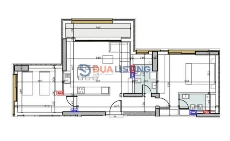 Tirane, shitet apartament 2+1 , 137 m² 438.400 € (Pazari i Ri)