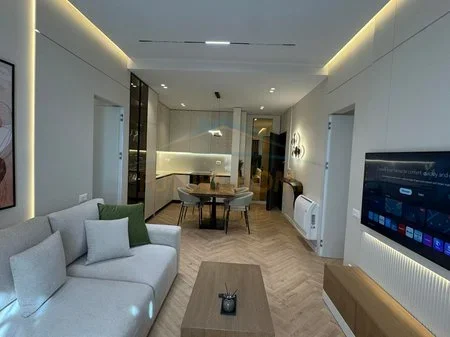 Tirane, jepet me qera apartament 2+1 Kati 9, 114 m² 18.000 € (Rruga Mine Peza, Golden Tower Residence)