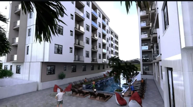 Durres, shes apartament 1+1+Ballkon Kati 3, 57 m² 66.000 € (Paja Residence , Golem)