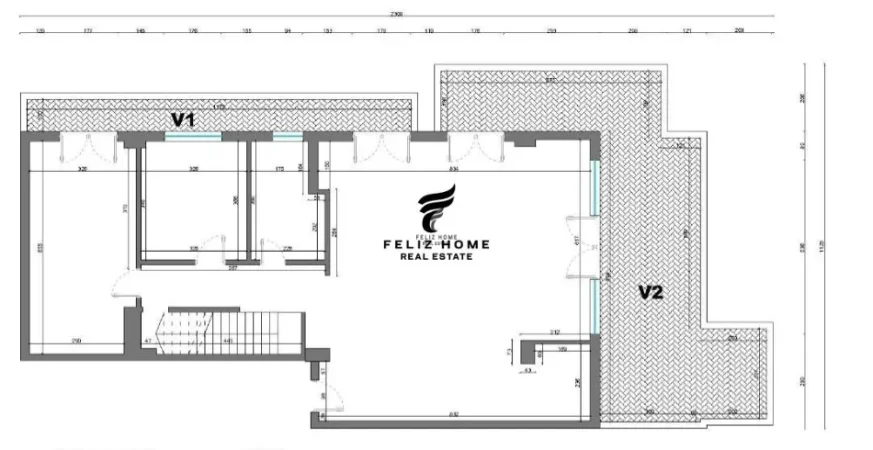 Tirane, jepet me qera zyre Kati 5, 400 m² 2.500 € (FRESKU)