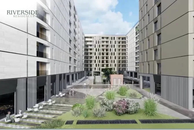 Tirane, shitet apartament 2+1+Ballkon Kati 3, 122 m² 219.870 € (Riverside Residence)