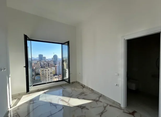 Tirane, jepet me qera apartament 2+1+Ballkon Kati 13, 106 m² 1.200 € (Qender, Tr)