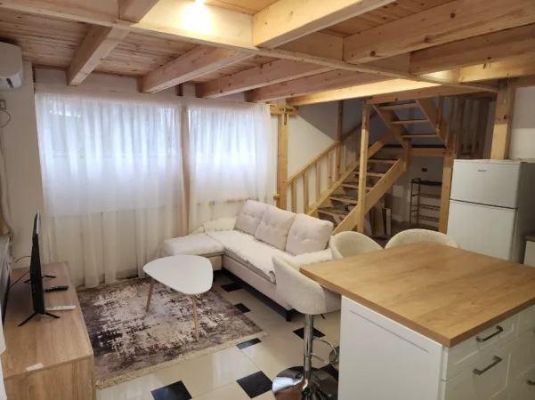 Tirane, jepet me qera apartament duplex Dublex Kati 0, 600 € 