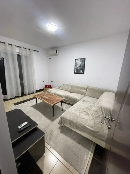 Tirane, jepet me qera apartament 1+1+Ballkon Kati 4, 50 m² 500 € (RRUGA E DURRESIT AMBASADA)