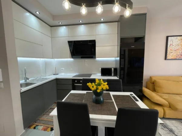 Tirane, jepet me qera apartament 1+1 Kati 7, 75 m² 800 € (Stadiumi Dinamo)