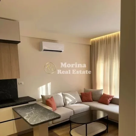 Tirane, jepet me qera apartament 1+1 Kati 7, 55 m² 550 € (Ali Demi, Rezidenca Kaimi)