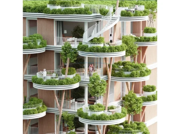 SHITET APARTAMENT 1+1 NE " 1000 ISLAND RESIDENCE" TIRANE