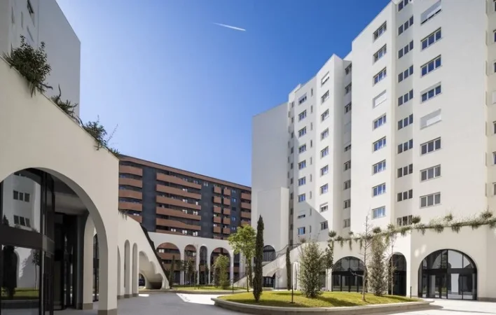 Tirane, jepet me qera apartament 1+1+Ballkon Kati 3, 72 m² 550 € (River Residence)