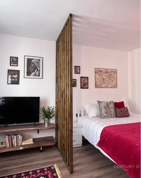 Tirane, jepet me qera garsonier 1+1 Kati 5, 30 m² 420 € (21 Dhjetori)