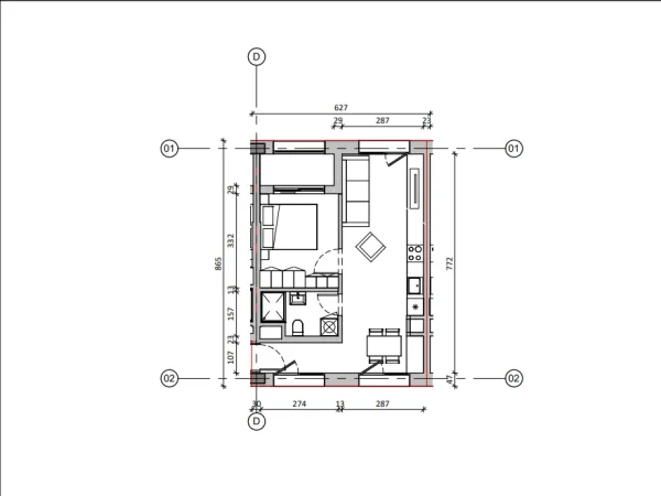 Tirane, shitet apartament 1+1 Kati 5, 64 m² 134.000 € 