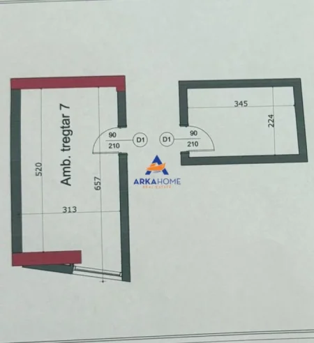 Tirane, shitet ambjent biznesi Kati 0, 30 m² 90.000 € 