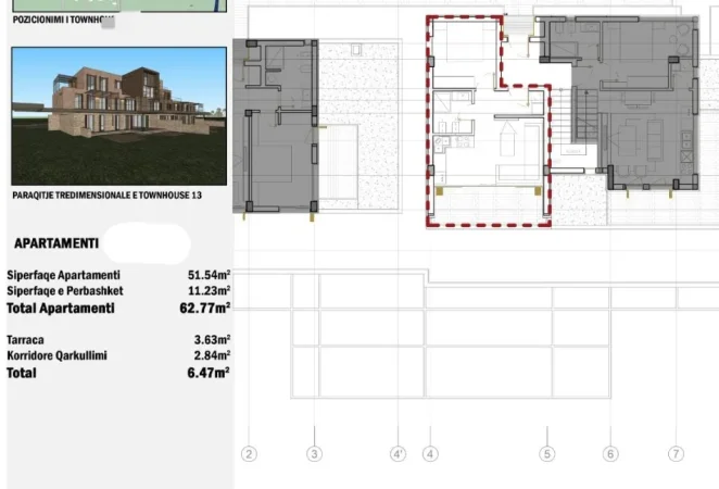 OKAZIONNN Durres, shitet apartament 1+1+Ballkon Kati 2, (Gjiri i Lalzit)
