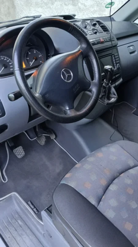 Tirane, shes van | minibus FURGON MERCEDES BENZ VITO 111 2.2 Nafte, gri metalizato manuale Kondicioner 7.500 €