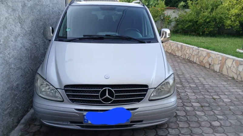 Tirane, shes van | minibus FURGON MERCEDES BENZ VITO 111 2.2 Nafte, gri metalizato manuale Kondicioner 7.500 €