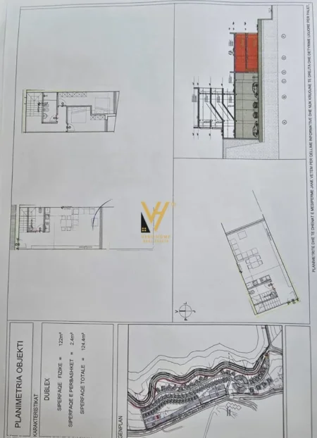 Tirane, shitet apartament Dublex Kati 0, 124 m² 190.000 € (FARKE)