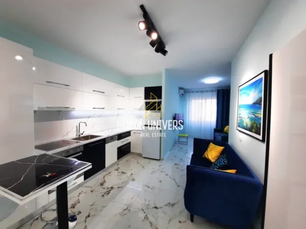 Tirane, jepet me qera apartament 1+1 Kati 5, 43 m² 450 € (Don Bosko)