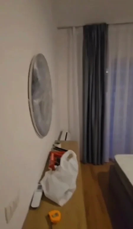 Tirane, jepet me qera apartament 1+1+post parkimi Kati 3, 60 m² 400 € (Univers City prane Qtu)