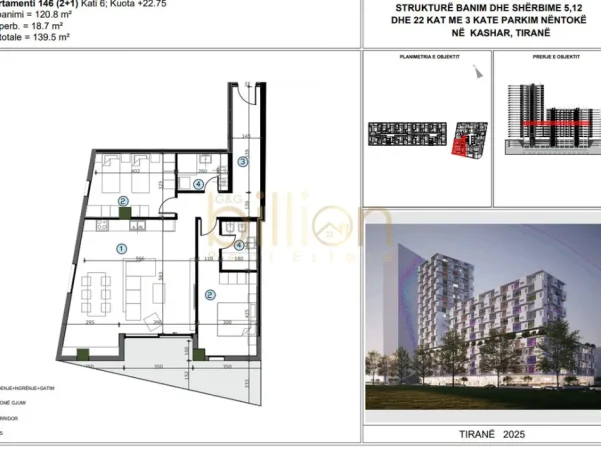 Tirane, shitet apartament , (Casa Italia)