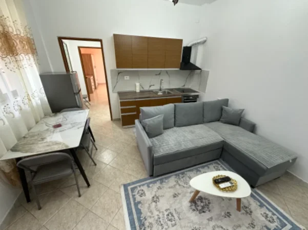 Tirane, jepet me qera apartament 1+1 Kati 1, 55 m² 400 € (Ali Dem shkolla Kushtrimi i Liris)